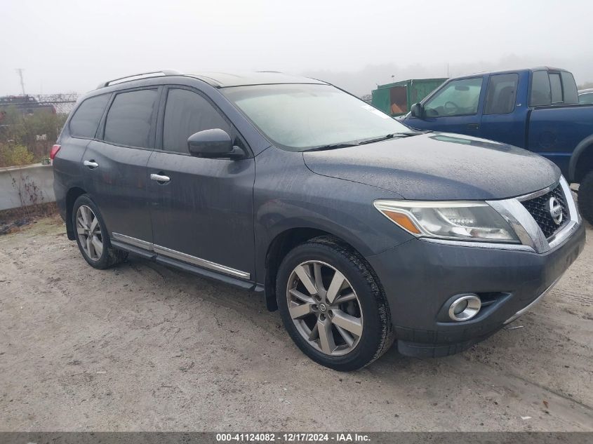 VIN 5N1AR2MM3DC651254 2013 Nissan Pathfinder, Platinum no.1