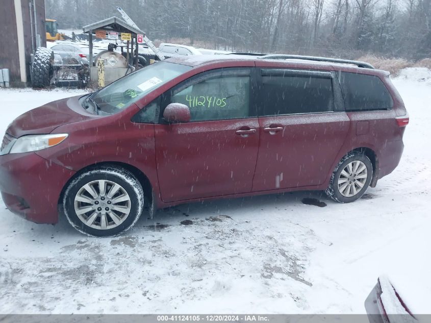 2015 Toyota Sienna Le 7 Passenger VIN: 5TDJK3DC8FS118050 Lot: 41124105