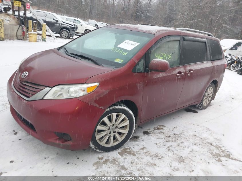 VIN 5TDJK3DC8FS118050 2015 Toyota Sienna, Le 7 Pass... no.2