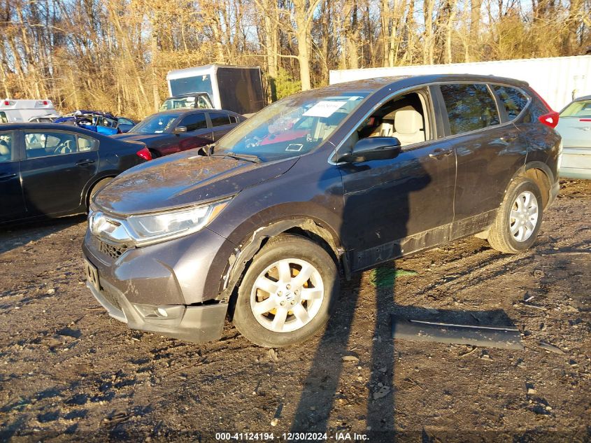 VIN 2HKRW2H53HH683893 2017 Honda CR-V, EX no.2