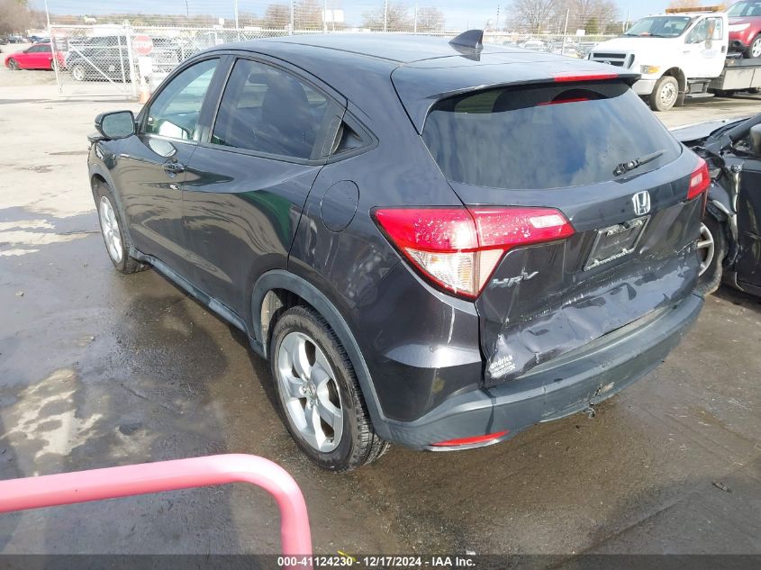 VIN 3CZRU5H58GM736937 2016 Honda HR-V, EX no.3