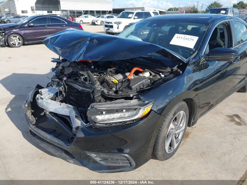 2019 Honda Insight Lx VIN: 19XZE4F19KE010553 Lot: 41124236