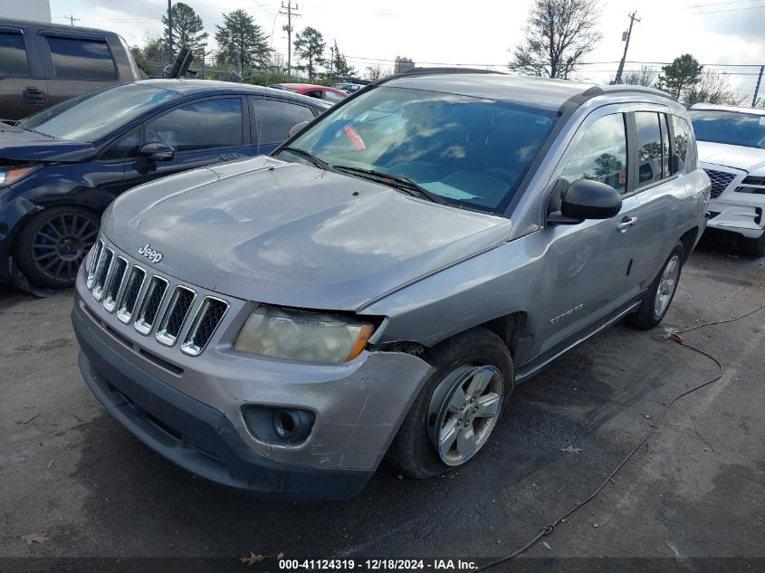 VIN 1C4NJCBA8HD156690 2017 Jeep Compass, Sport Fwd no.2