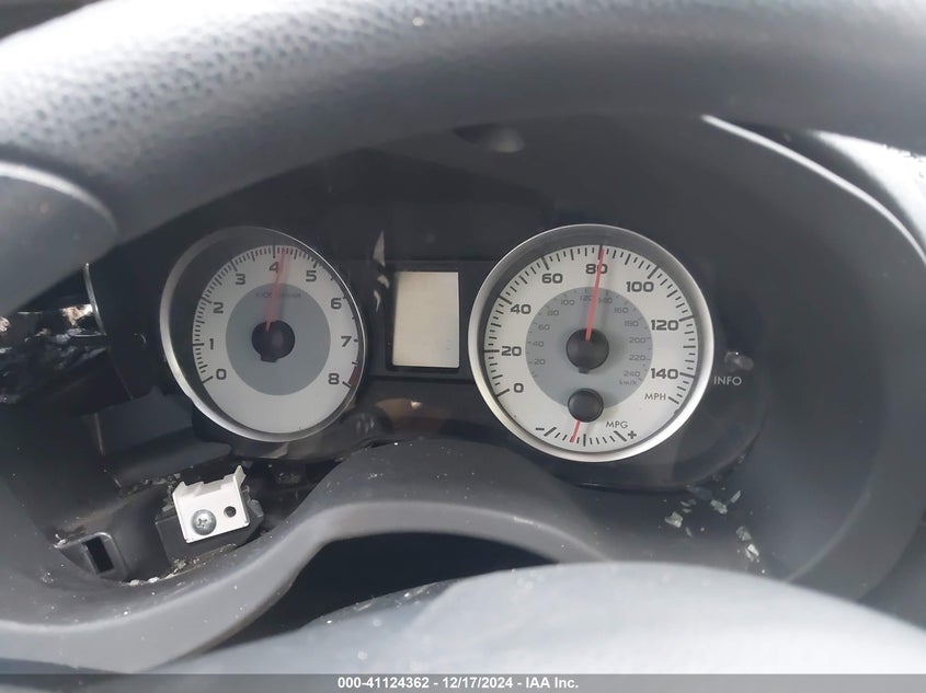 2012 SUBARU IMPREZA VIN: JF1GJAA67CG016623