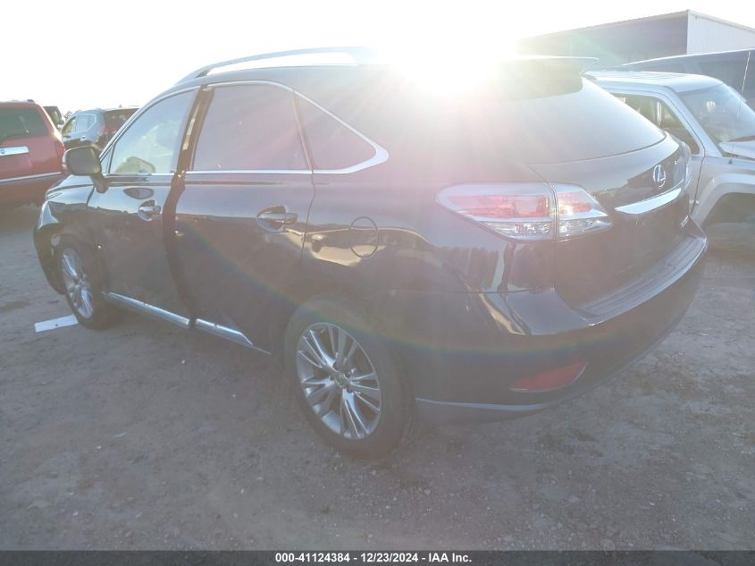 VIN 2T2ZK1BA7DC129325 2013 Lexus RX, 350 no.3