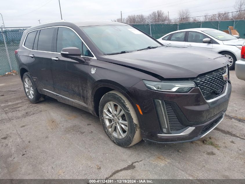 VIN 1GYKPBR41MZ160616 2021 Cadillac XT6, Awd Luxury no.1