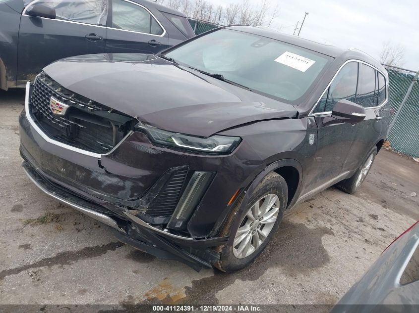 VIN 1GYKPBR41MZ160616 2021 Cadillac XT6, Awd Luxury no.2