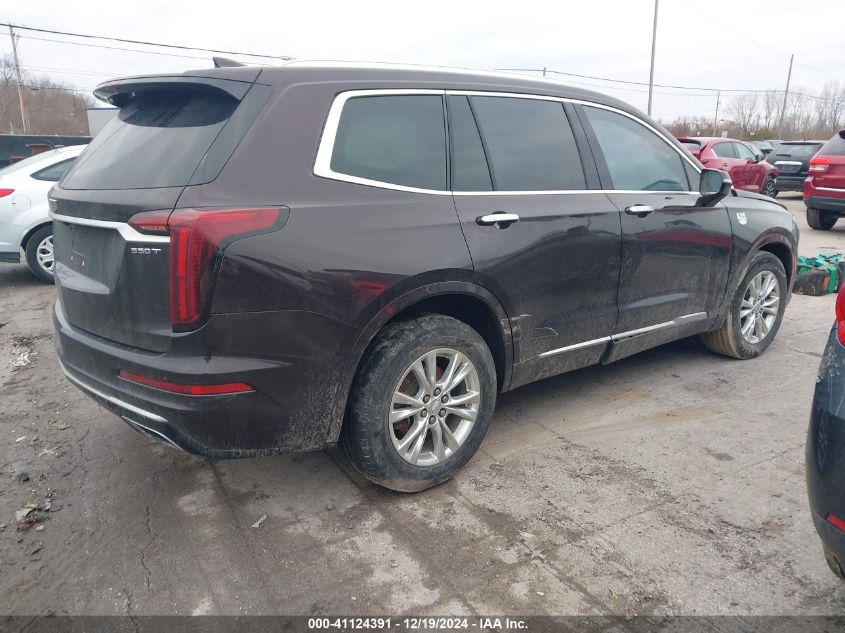 VIN 1GYKPBR41MZ160616 2021 Cadillac XT6, Awd Luxury no.4