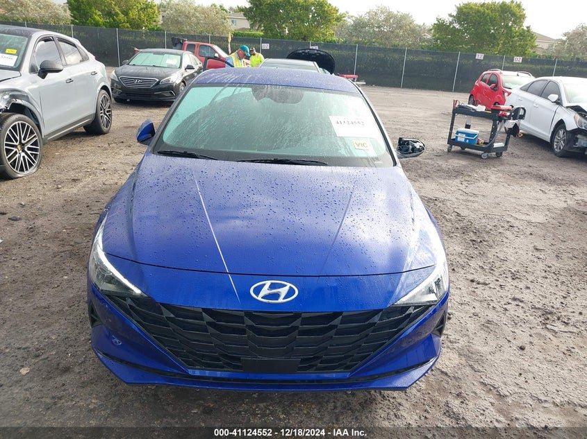 VIN KMHLS4AG9PU412121 2023 HYUNDAI ELANTRA SEL