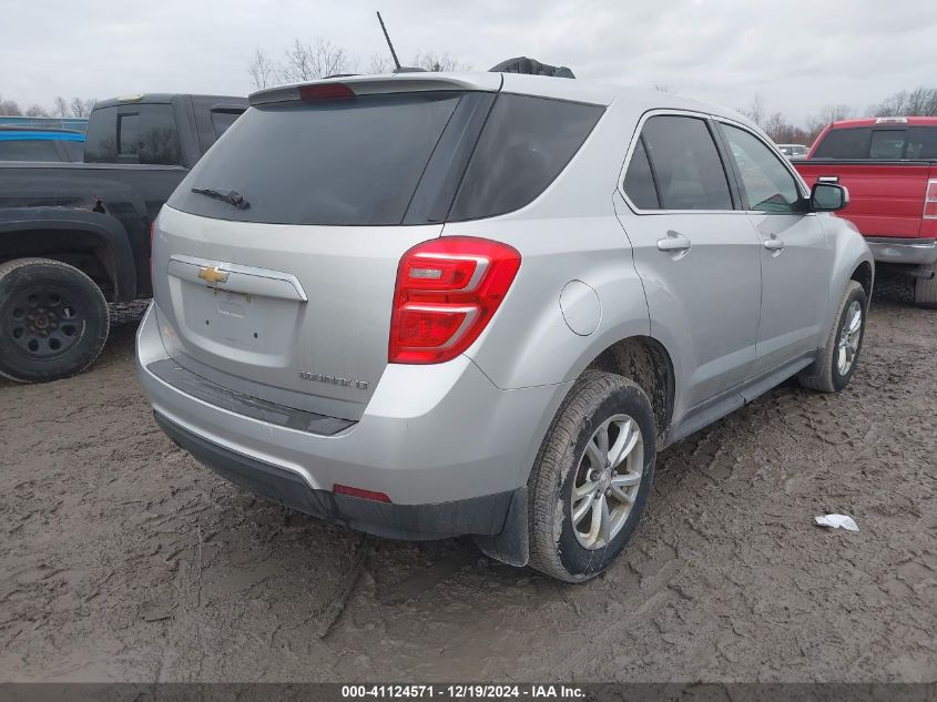 VIN 2GNALCEK6G1164690 2016 Chevrolet Equinox, LT no.4