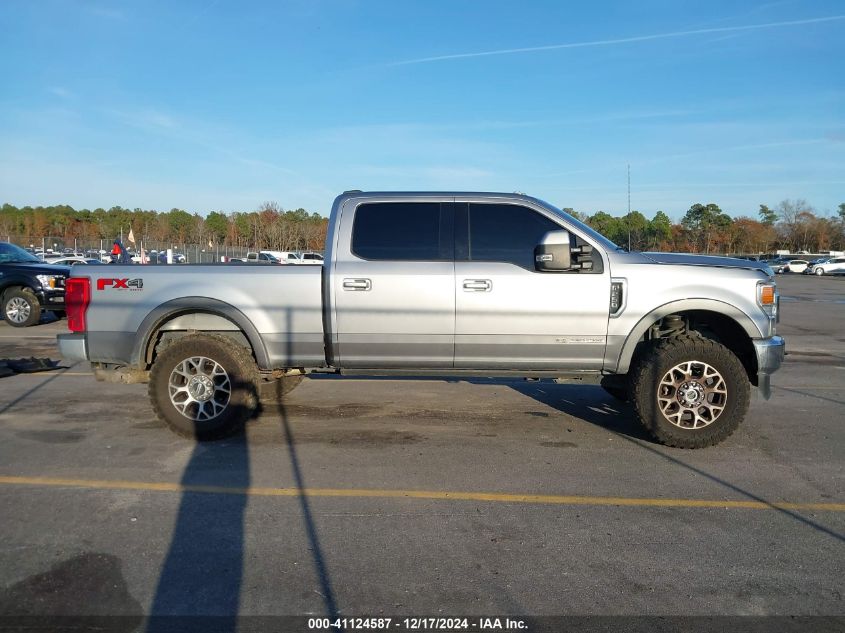 2022 Ford F-250 Lariat VIN: 1FT7W2BT7NEE55552 Lot: 41124587