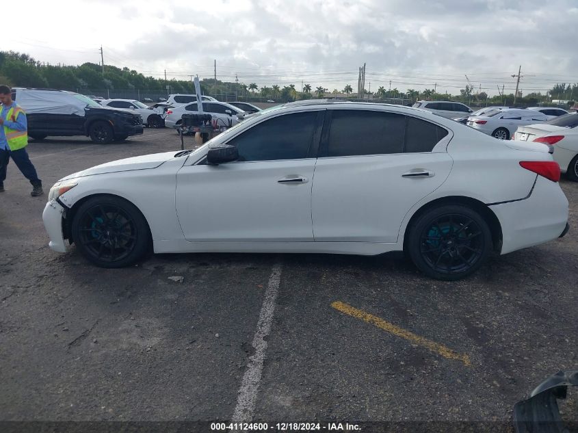 VIN JN1BV7AP3EM684866 2014 Infiniti Q50, Premium no.14