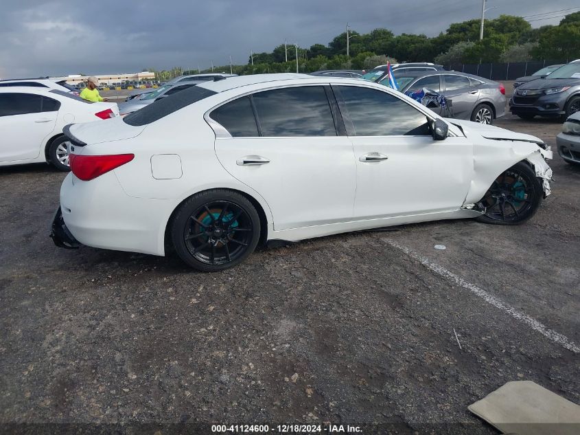 VIN JN1BV7AP3EM684866 2014 Infiniti Q50, Premium no.4