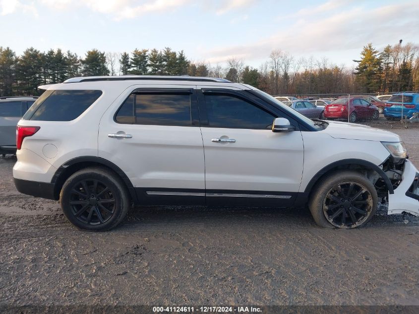 2016 Ford Explorer Limited VIN: 1FM5K8F80GGA53869 Lot: 41124611