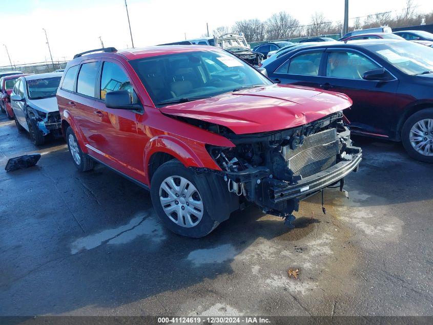 VIN 3C4PDCAB4JT531632 2018 Dodge Journey, SE no.1