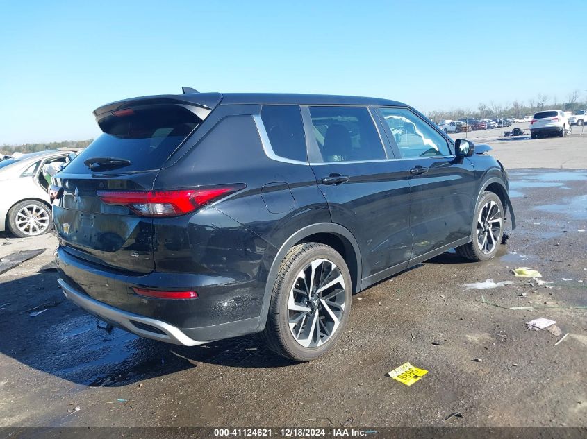 2022 Mitsubishi Outlander Black Edition 2Wd/Se 2.5 2Wd/Se Launch Edition 2Wd VIN: JA4J3UA82NZ040942 Lot: 41124621