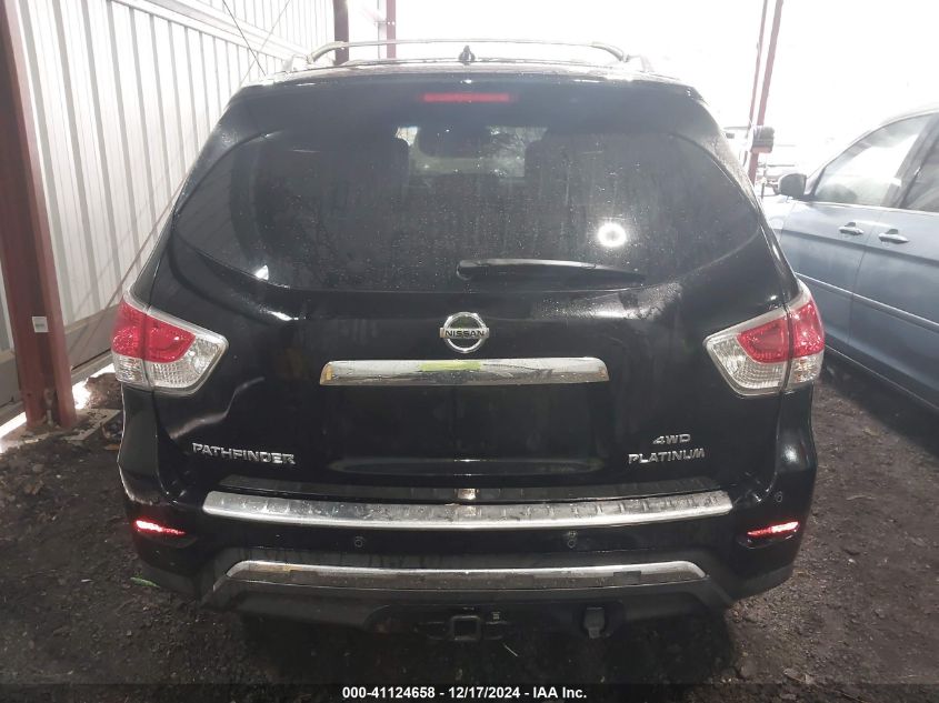 2013 Nissan Pathfinder Platinum VIN: 5N1AR2MM0DC686396 Lot: 41124658