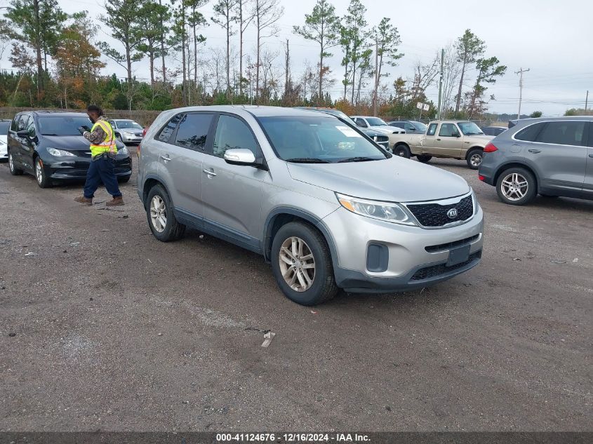 VIN 5XYKT3A66EG524470 2014 KIA Sorento, LX no.1