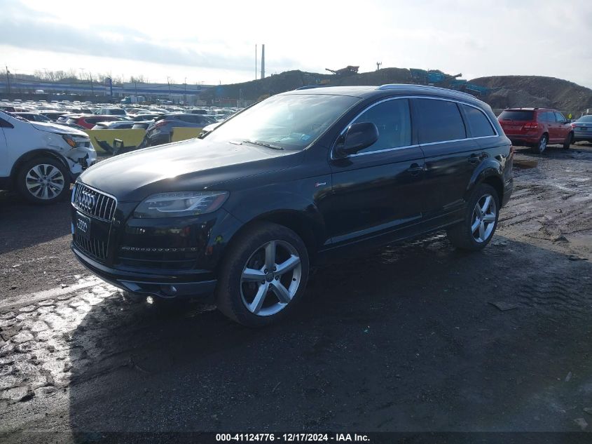 VIN WA1DGAFE2ED001618 2014 Audi Q7, 3.0T S Line Pre... no.2