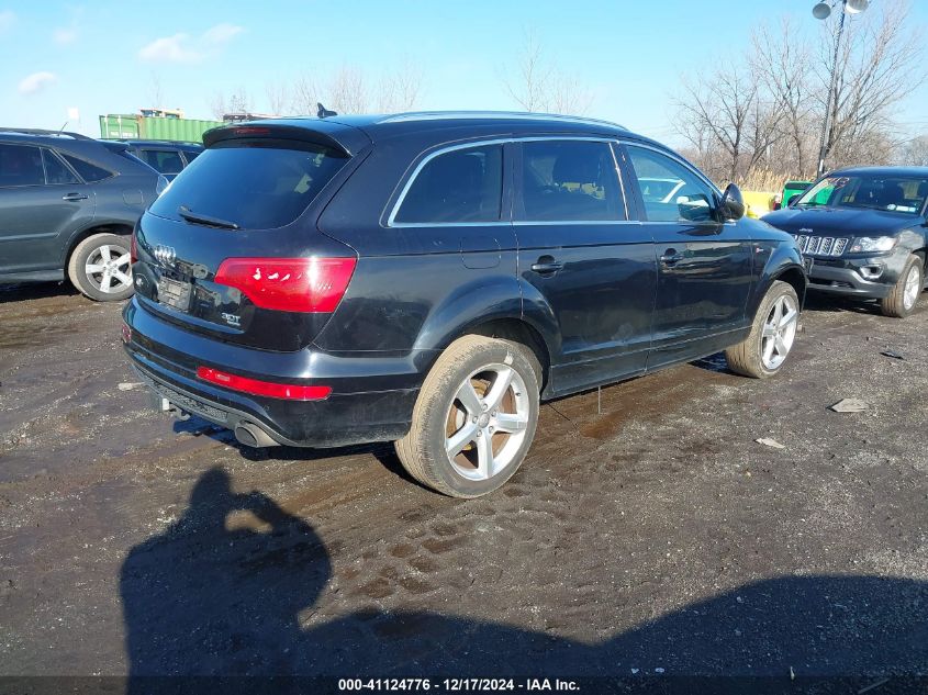 VIN WA1DGAFE2ED001618 2014 Audi Q7, 3.0T S Line Pre... no.4