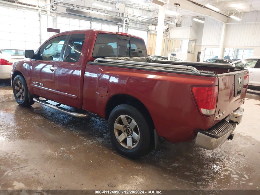 2008 NISSAN TITAN VIN: 1N6BA06A18N323250