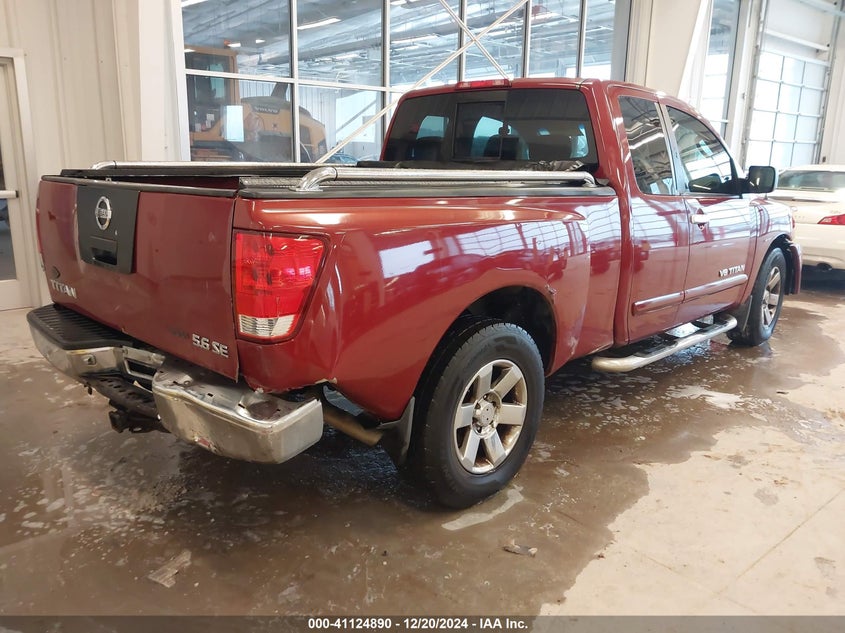 2008 NISSAN TITAN VIN: 1N6BA06A18N323250
