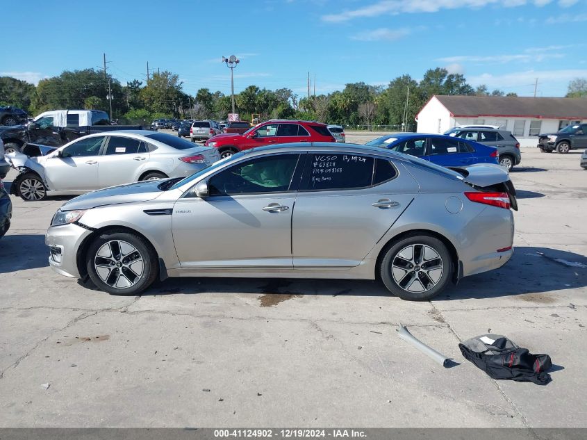 VIN KNAGM4AD2D5058368 2013 KIA Optima, Hybrid EX no.15