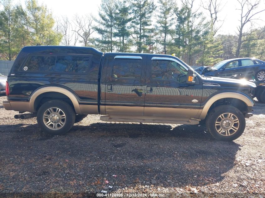 2013 Ford F-250 Lariat VIN: 1FT7W2BT7DEA96394 Lot: 41124905