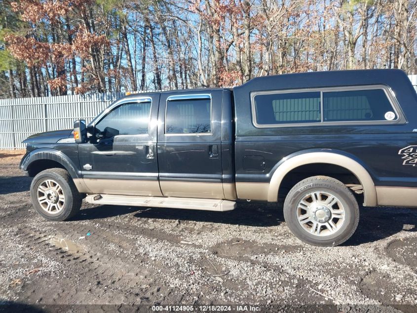 2013 Ford F-250 Lariat VIN: 1FT7W2BT7DEA96394 Lot: 41124905