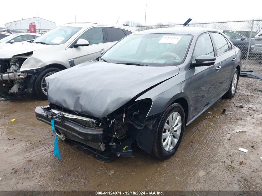 VIN 1VWAH7A35DC055723 2013 VOLKSWAGEN PASSAT no.2