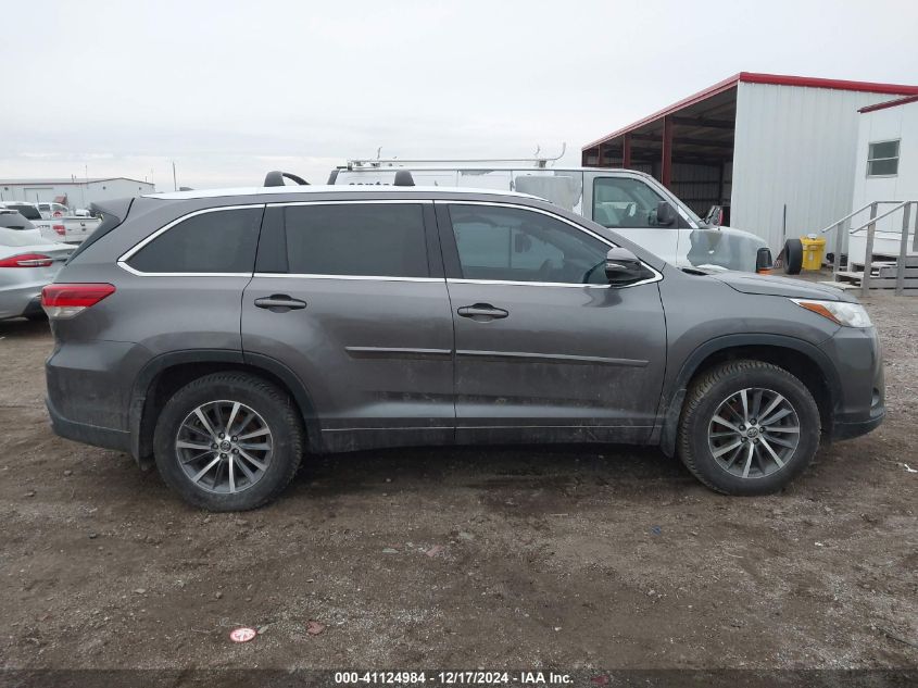 VIN 5TDJZRFH4HS403645 2017 Toyota Highlander, Xle no.13