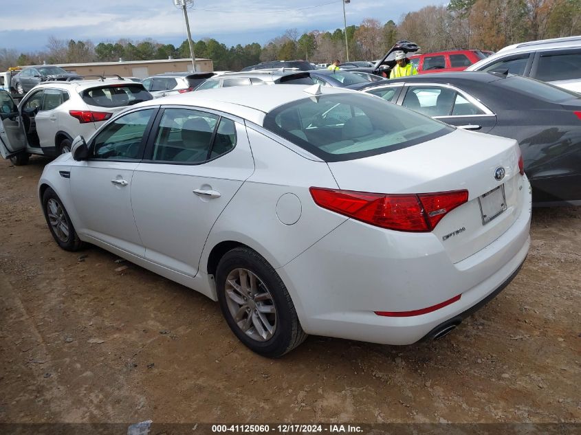 VIN KNAGM4A78D5416387 2013 KIA Optima, LX no.3