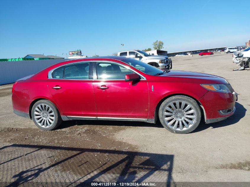 VIN 1LNHL9DKXFG608386 2015 Lincoln MKS no.14