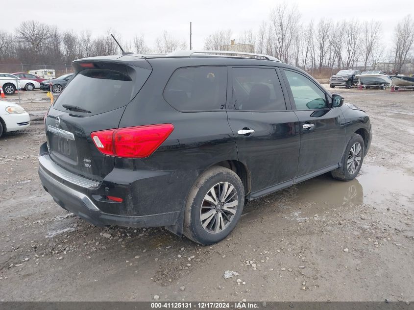 VIN 5N1DR2MM7JC638158 2018 Nissan Pathfinder, SV no.4