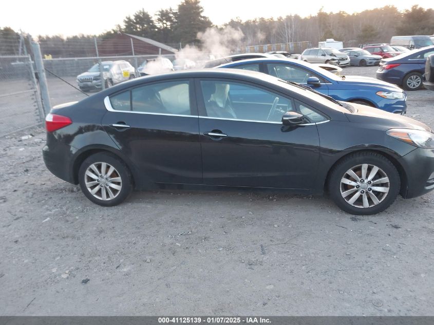 2014 Kia Forte Ex VIN: KNAFX4A82E5175844 Lot: 41125139