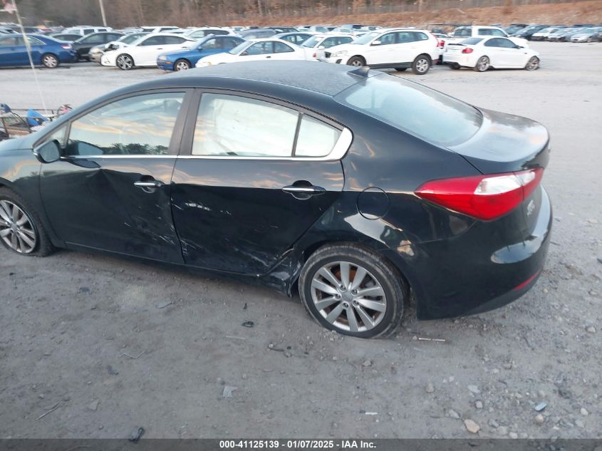 2014 Kia Forte Ex VIN: KNAFX4A82E5175844 Lot: 41125139