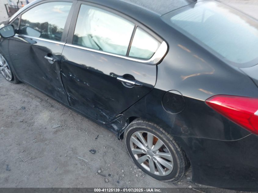 2014 Kia Forte Ex VIN: KNAFX4A82E5175844 Lot: 41125139