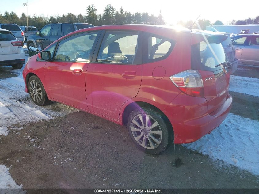 VIN JHMGE8H55DC071289 2013 Honda Fit, Sport no.3