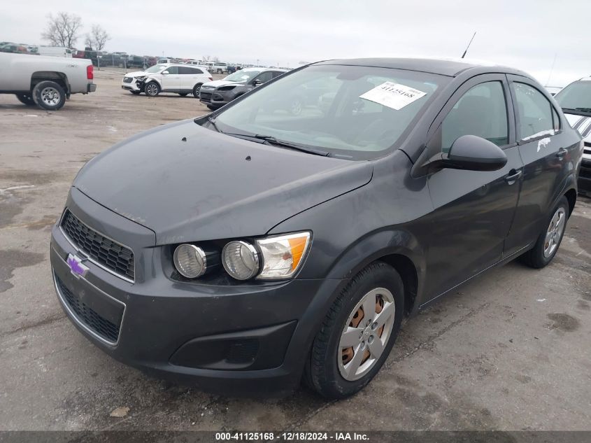 VIN 1G1JA5SGXD4175856 2013 CHEVROLET SONIC no.2