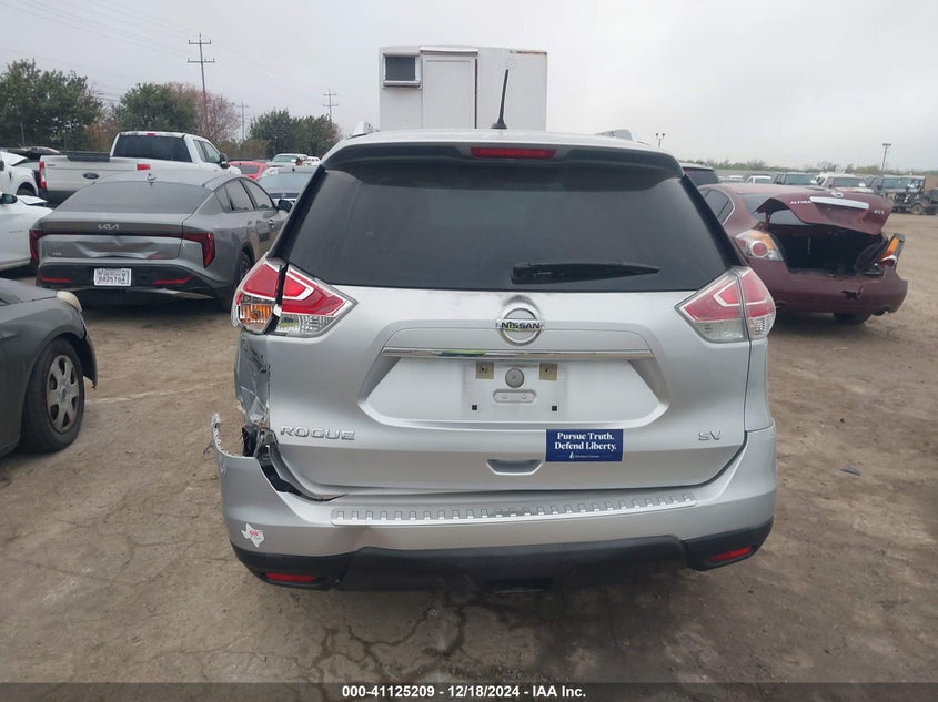 2015 NISSAN ROGUE SV - KNMAT2MT2FP554295