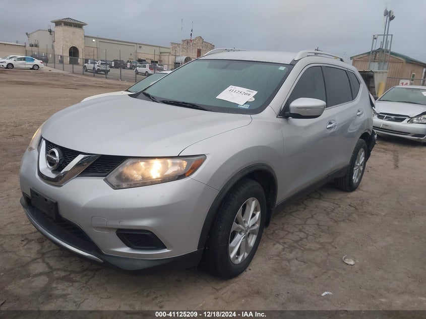 2015 NISSAN ROGUE SV - KNMAT2MT2FP554295