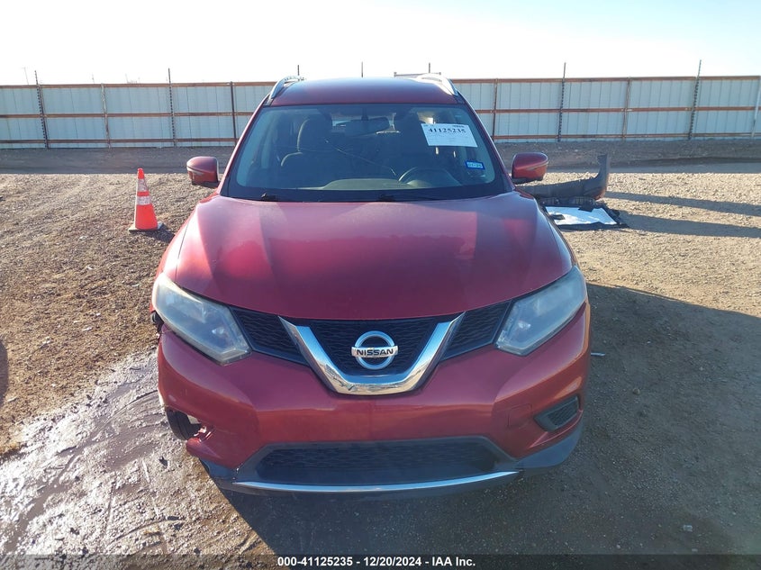 2016 NISSAN ROGUE SV - KNMAT2MV7GP608323