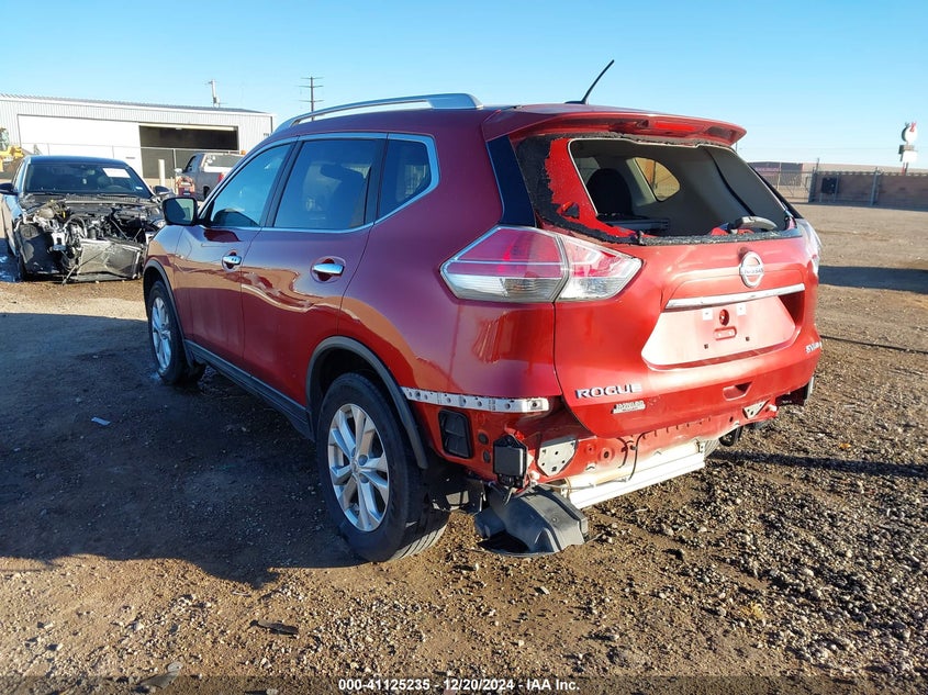 2016 NISSAN ROGUE SV - KNMAT2MV7GP608323