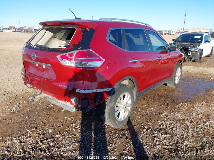 2016 NISSAN ROGUE SV - KNMAT2MV7GP608323