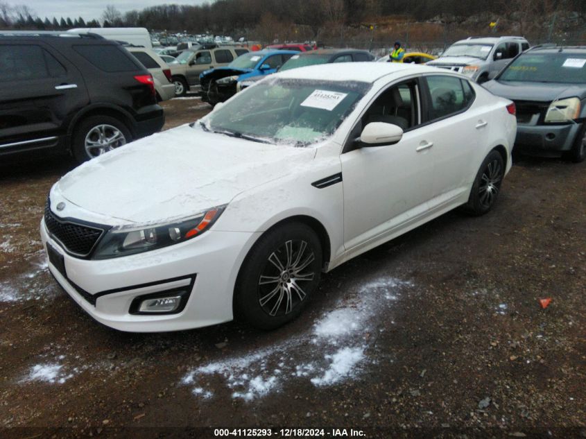 VIN KNAGM4A72E5467255 2014 KIA OPTIMA no.2