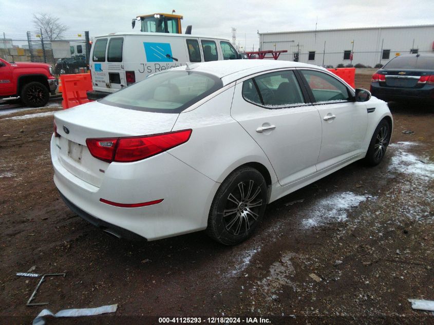 VIN KNAGM4A72E5467255 2014 KIA OPTIMA no.4