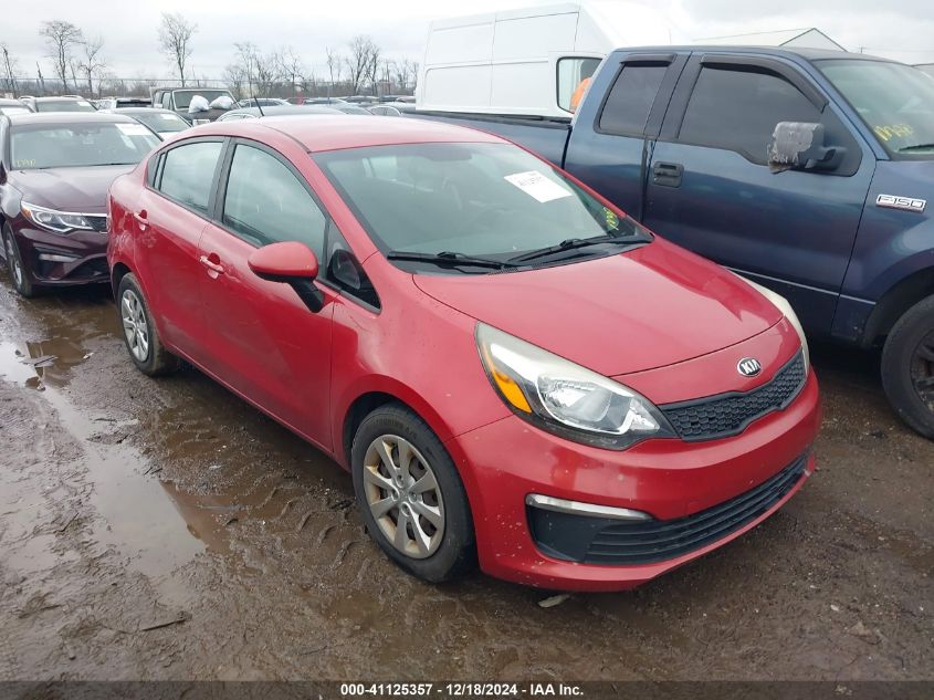 VIN KNADM4A36H6035539 2017 KIA RIO no.1