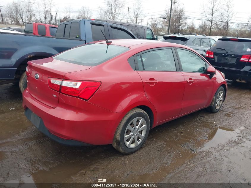 VIN KNADM4A36H6035539 2017 KIA RIO no.4