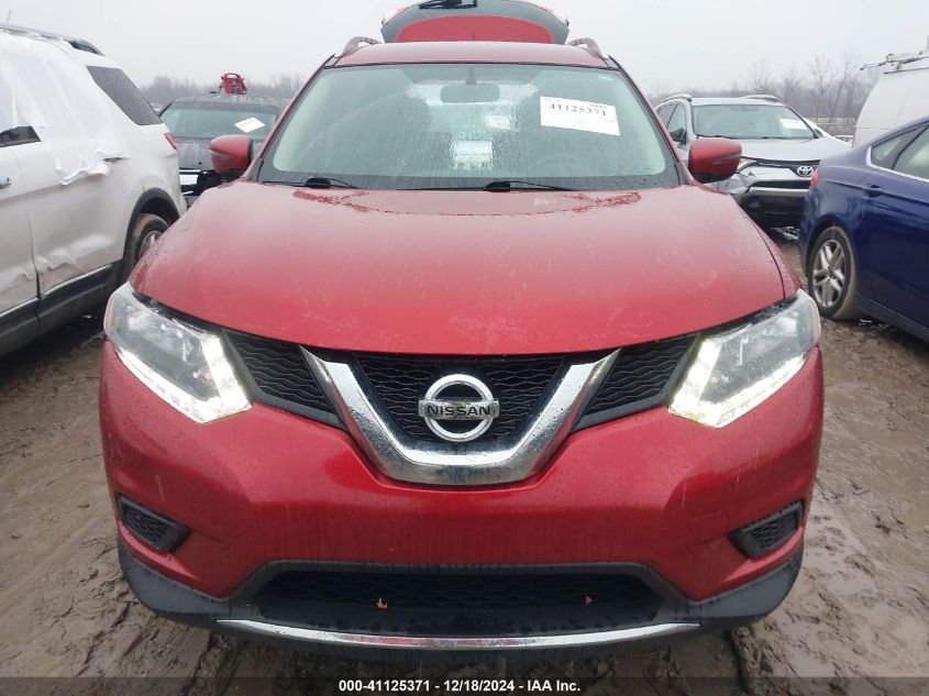 VIN JN8AT2MTXGW016603 2016 Nissan Rogue, S no.12