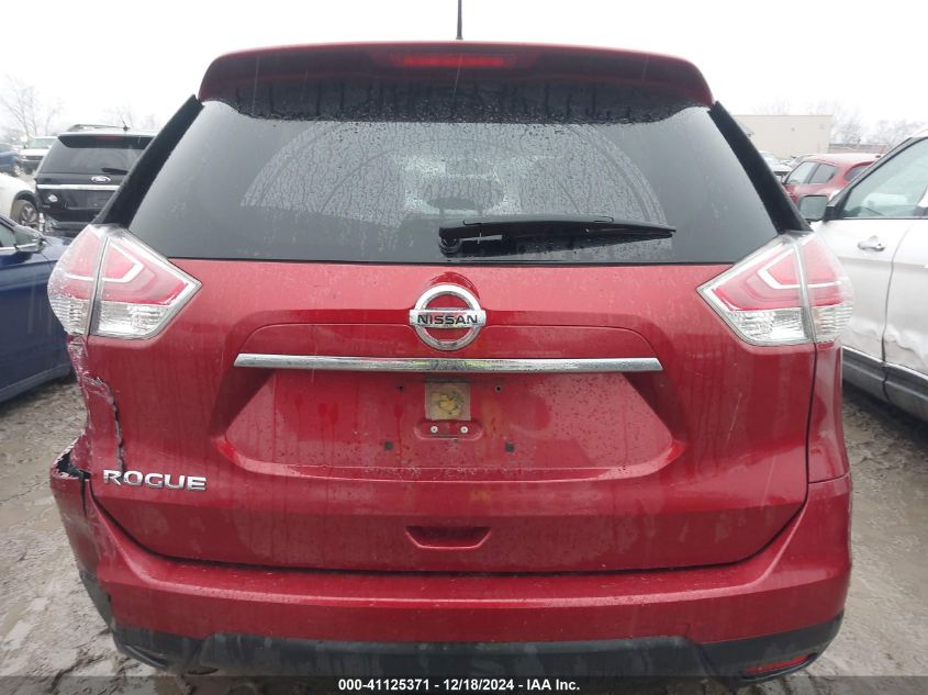 VIN JN8AT2MTXGW016603 2016 Nissan Rogue, S no.16